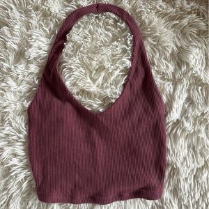 Aeropostale Maroon Crop Top